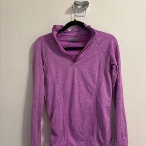 Athleta Fastest Track Half Zip Pullover in Purple